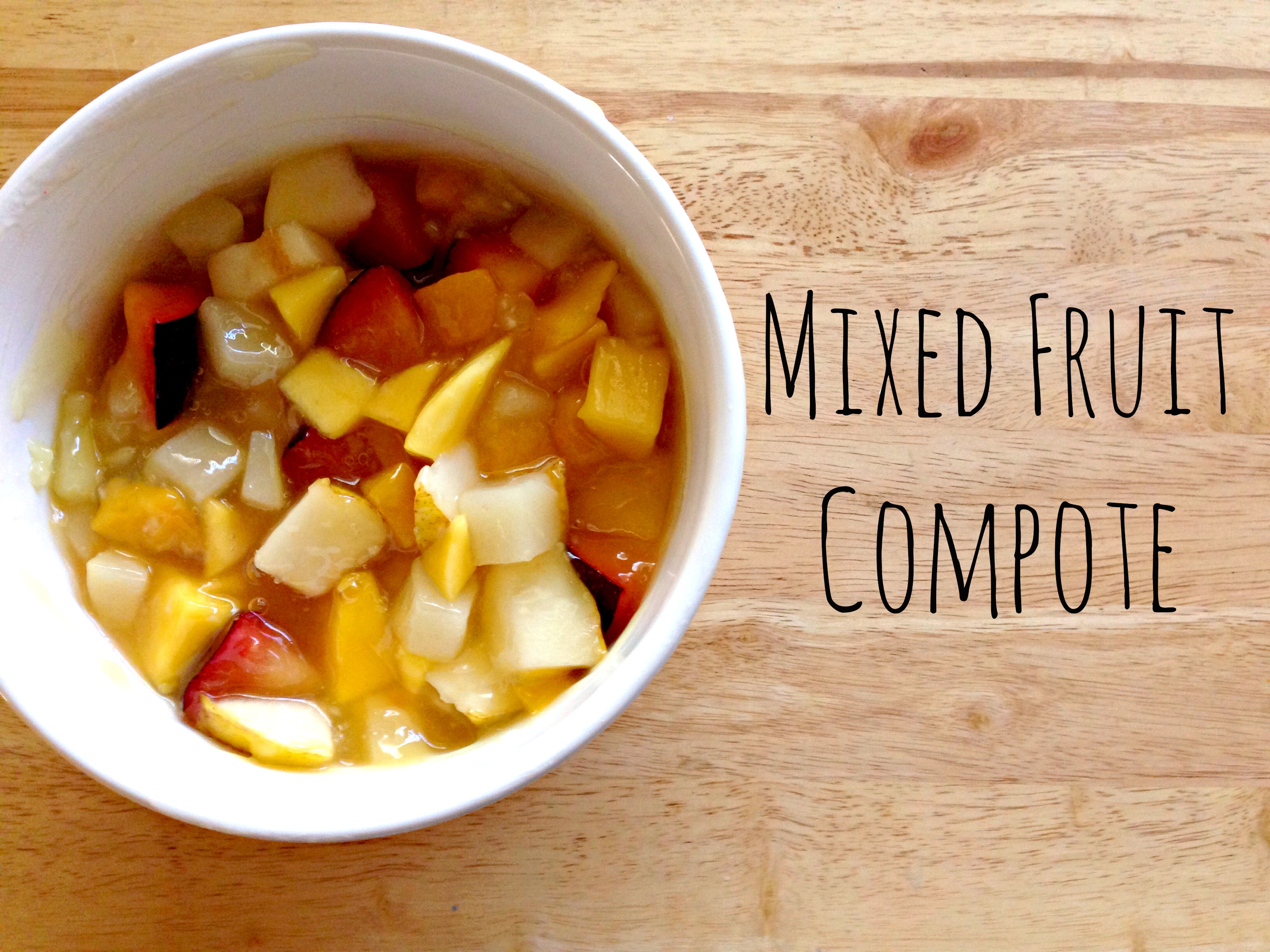 mixed fruit compote recipe terbaru