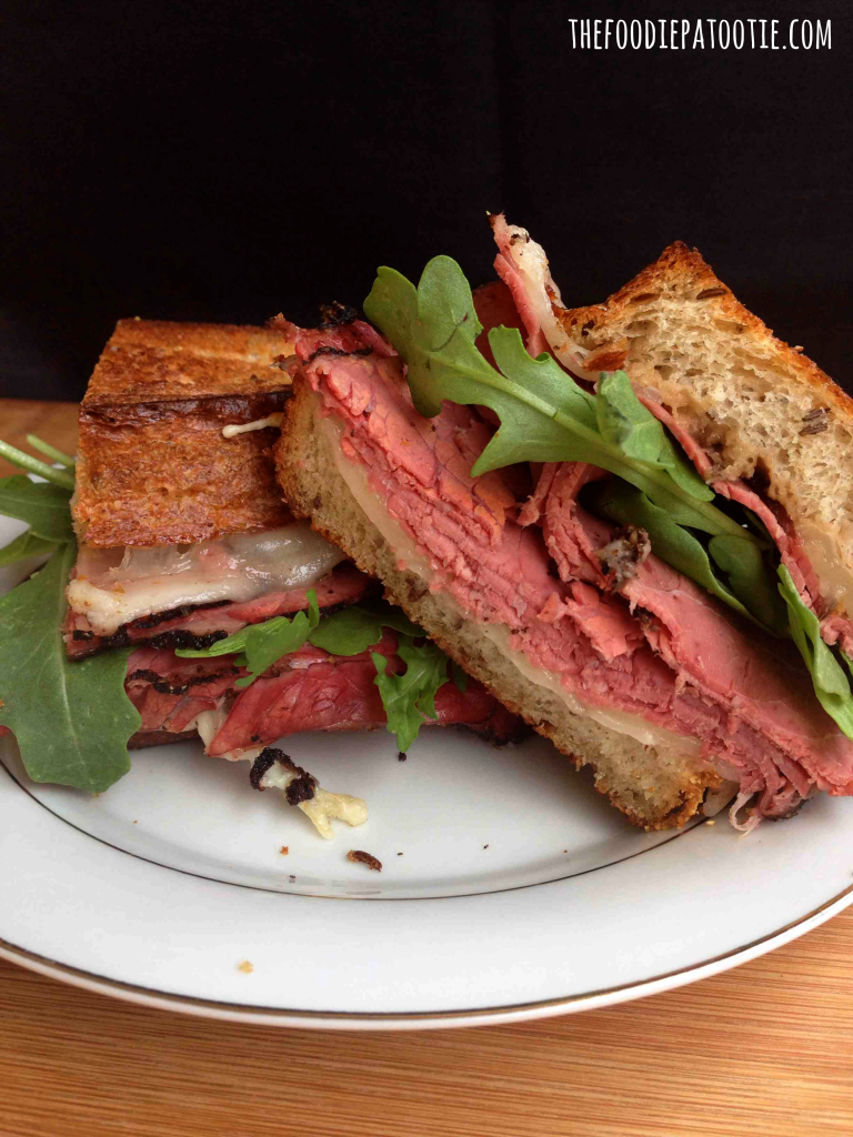 Hot Pastrami Sandwich for National Hot Pastrami Sandwich Day #sandwich #recipe #beef