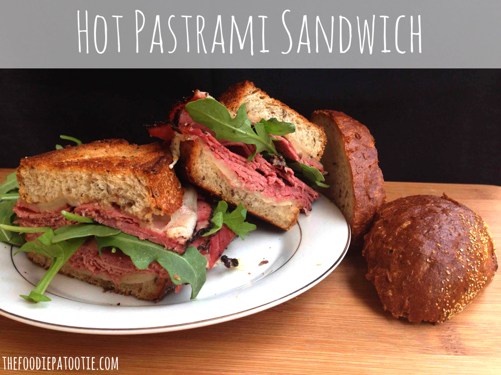 Hot Pastrami Sandwich for Hot Pastrami Sandwich Day #sandwich #beef #recipe