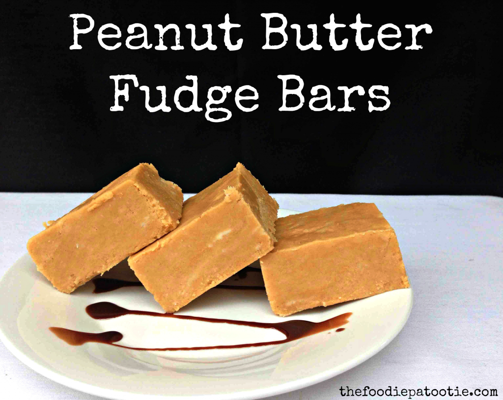 National Peanut Butter Fudge Day | Peanut Butter Fudge Bars