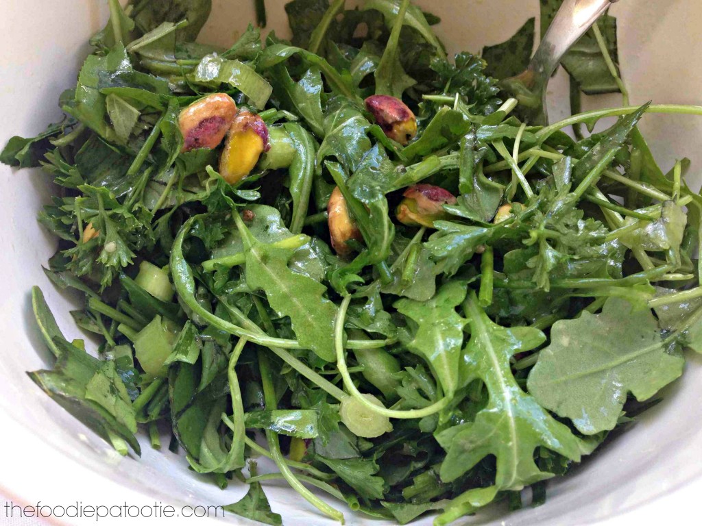 Herb Salad via TheFoodiePatootie.com | #salad #healthy #recipe