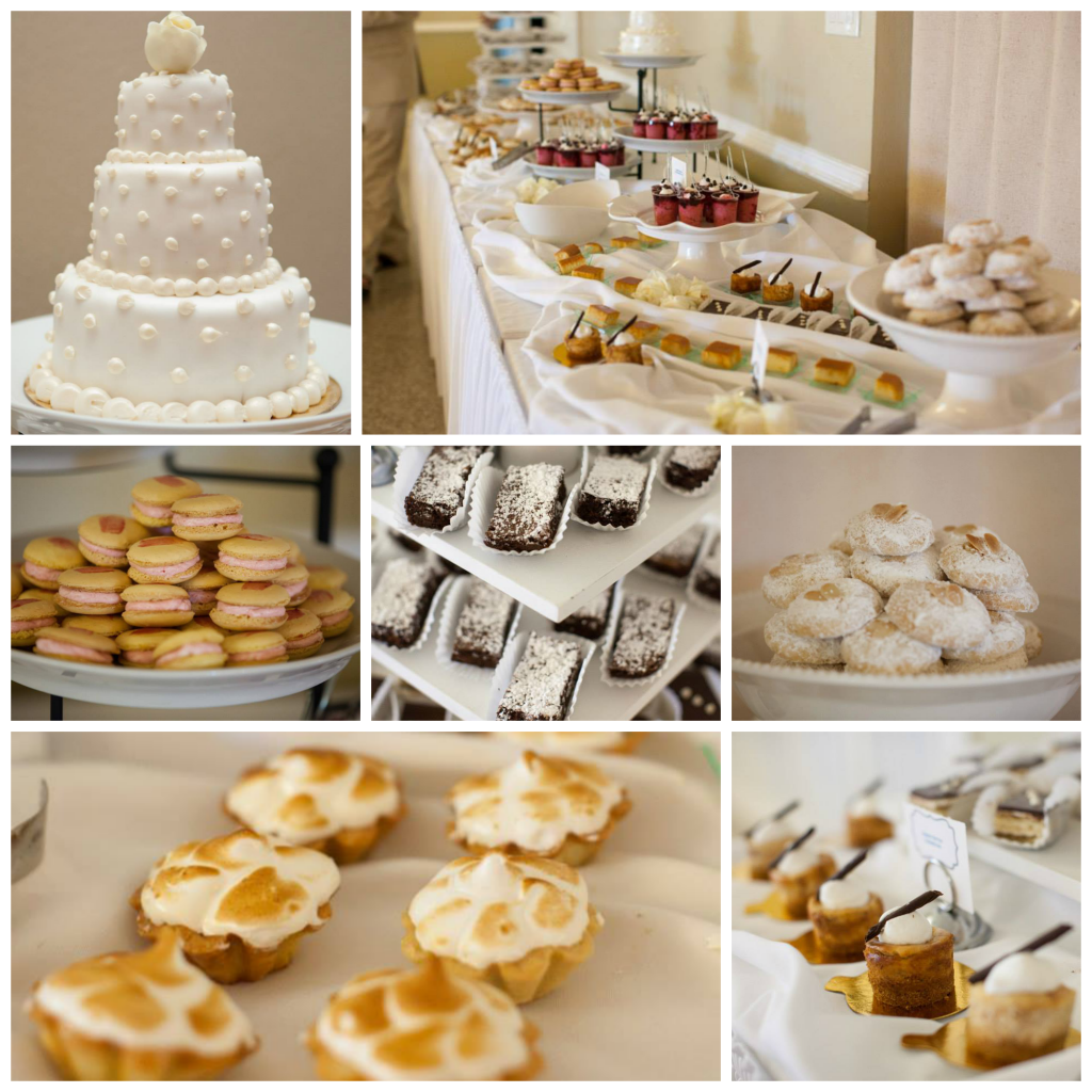 Piquant wedding dessert table