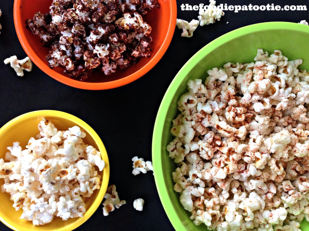 National Popcorn Day via TheFoodiePatootie.com | #snack #popcorn #recipe