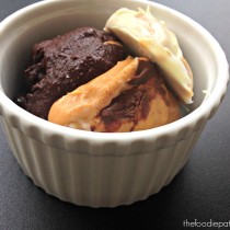 Chocolate-Covered Nuts via TheFoodiePatootie.com | #chocolate #peanutbutter #nuts #dessert #recipe