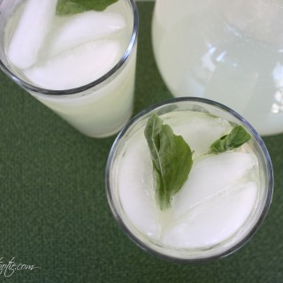 National Lemonade Day | Basil Lemonade