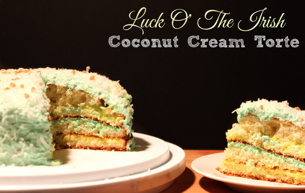 Coconut Cream Torte via TheFoodiePatootie.com | #coconut #dessert #cake #foodholiday #recipe