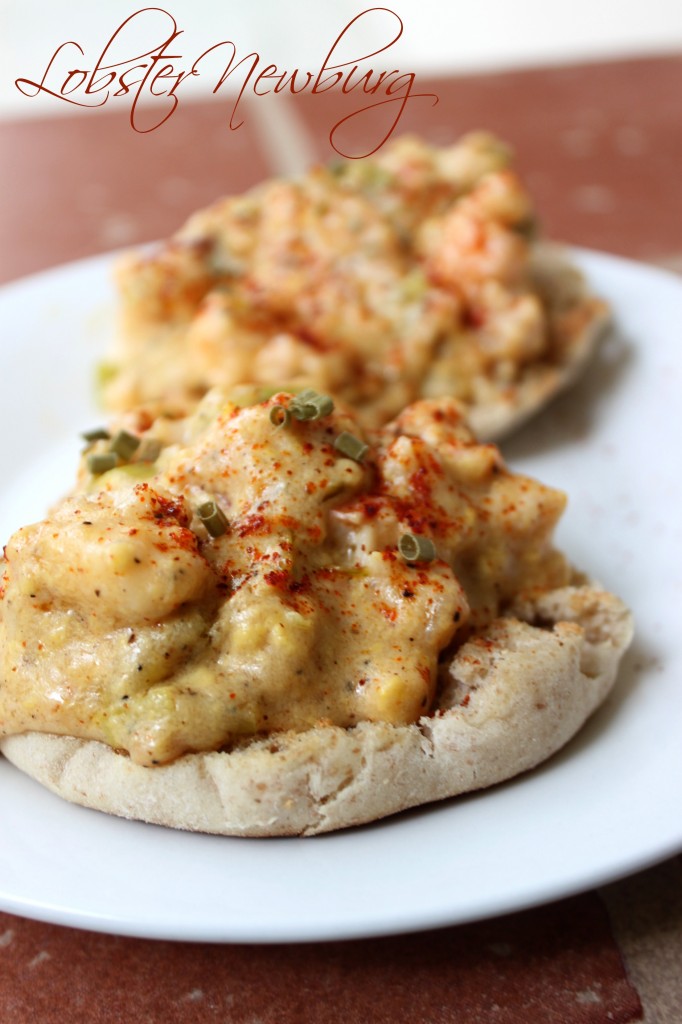 Lobster Newburg via TheFoodiePatootie.com | #lobster #recipe #foodholiday