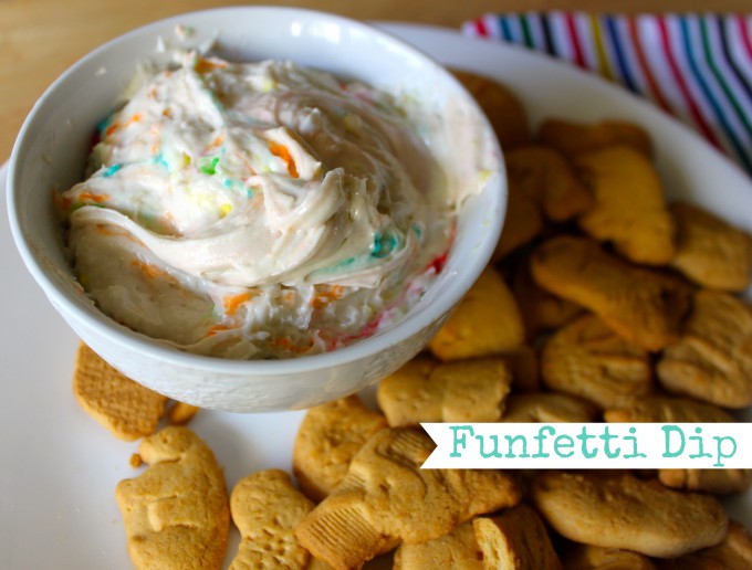 National Animal Crackers Day | Funfetti Dip
