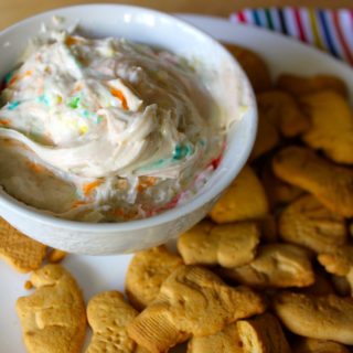 National Animal Crackers Day | Funfetti Dip