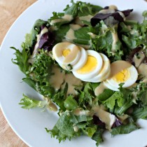 National Licorice Day | Spring Mix Salad with Mustard Tarragon Vinaigrette