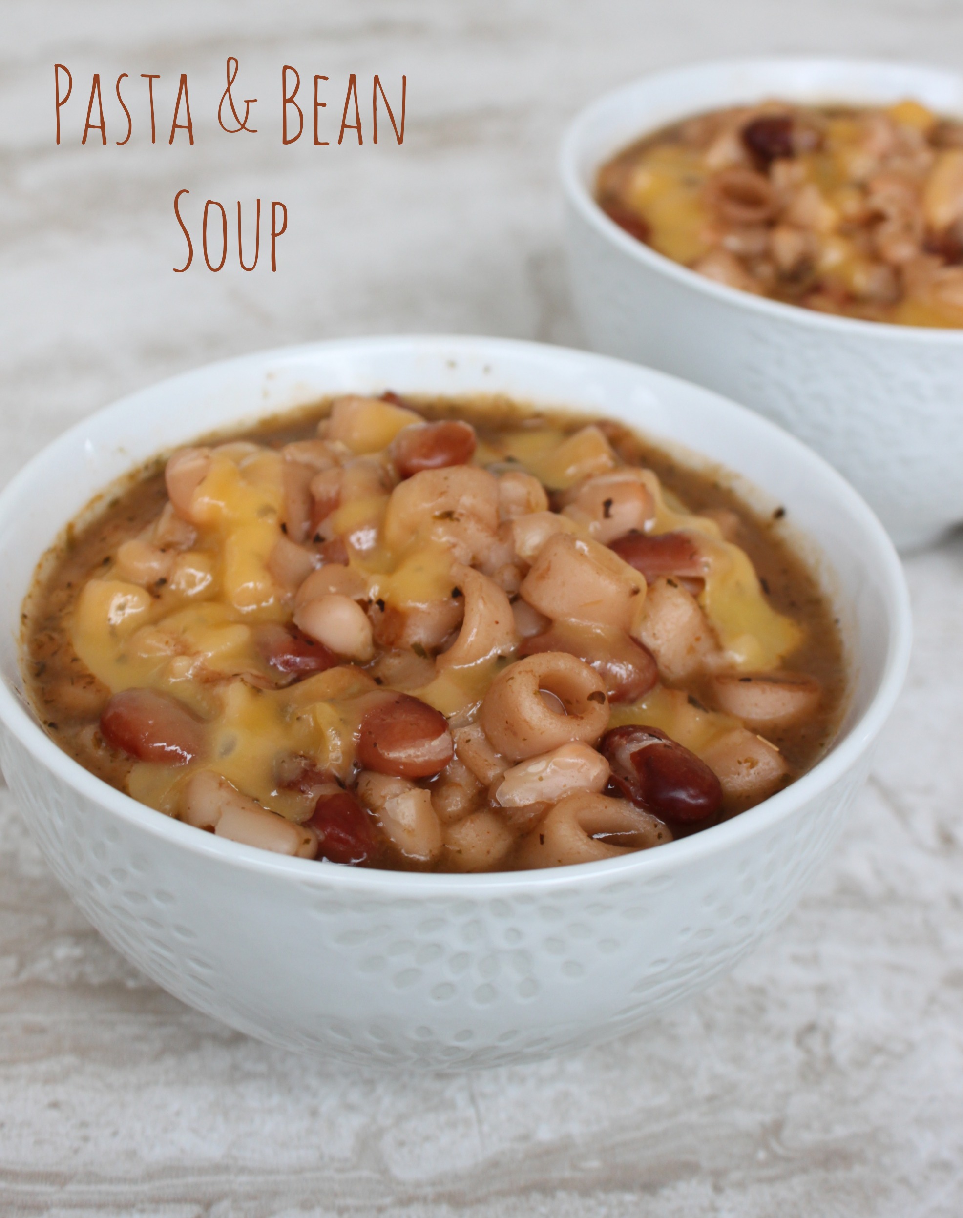 National Garlic Day | Pasta & Bean Soup