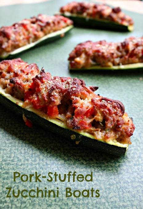 National Zucchini Day | Pork-Stuffed Zucchini Boats