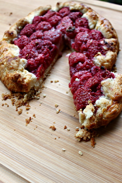 National Raspberry Tart Day | Rustic Raspberry Tart