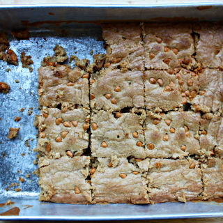 National Butterscotch Brownies Day | Butterscotch Brownies