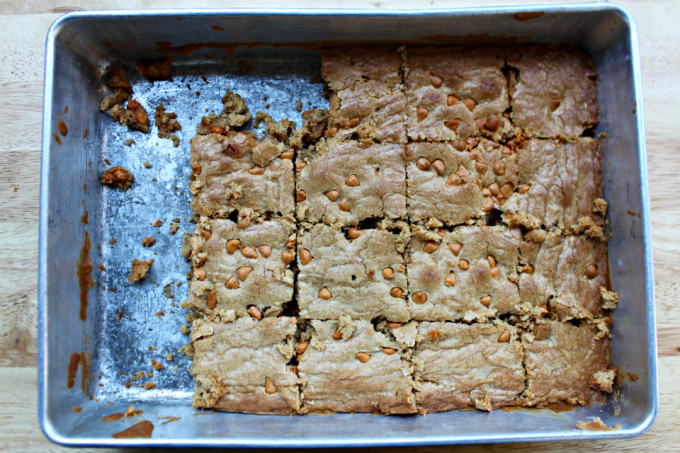 National Butterscotch Brownies Day | Butterscotch Brownies