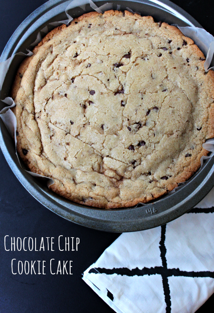 National Chocolate Chip Cookie Day | Chocolate Chip Cookie Cake