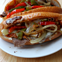 National Hoagie Day | Philly Chili Cheesesteak Hoagie Sandwich