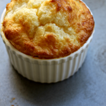 National Cheese Soufflé Day | Aged White Cheddar Soufflé