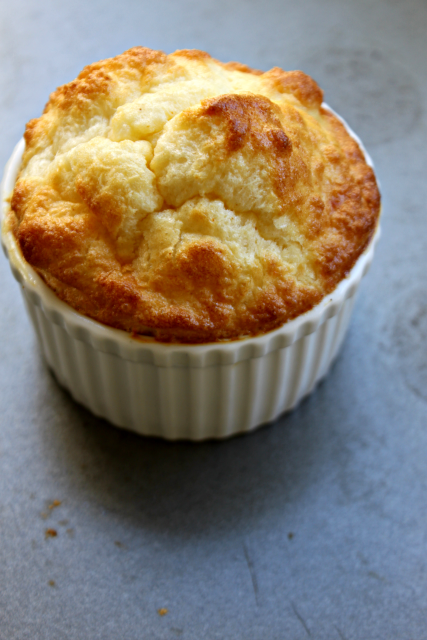 National Cheese Soufflé Day | Aged White Cheddar Soufflé