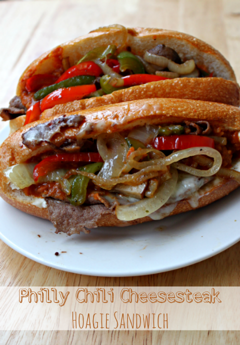 National Hoagie Day | Philly Chili Cheesesteak Hoagie Sandwich