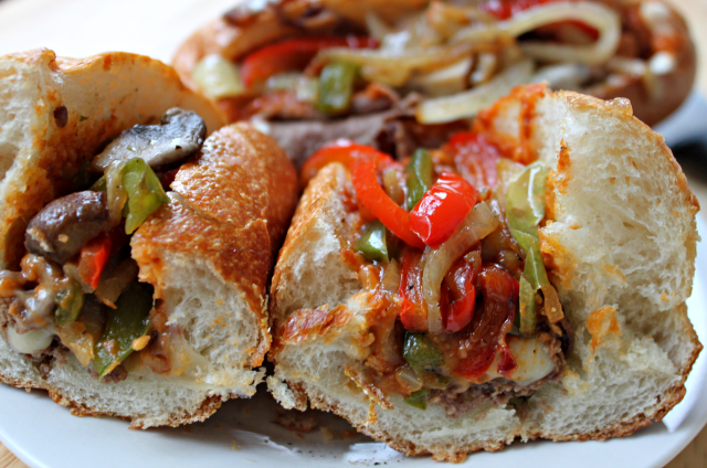 National Hoagie Day | Philly Chili Cheesesteak Hoagie Sandwich