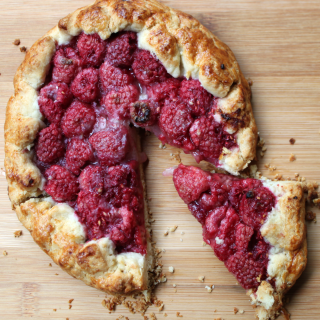 National Raspberry Tart Day | Rustic Raspberry Tart