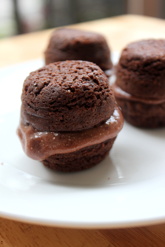 National Chocolate Pudding Day | Brownie Pudding Sandwiches