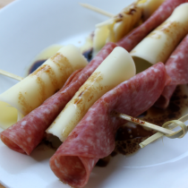 National Cheese Day | Cheese & Meat Skewers
