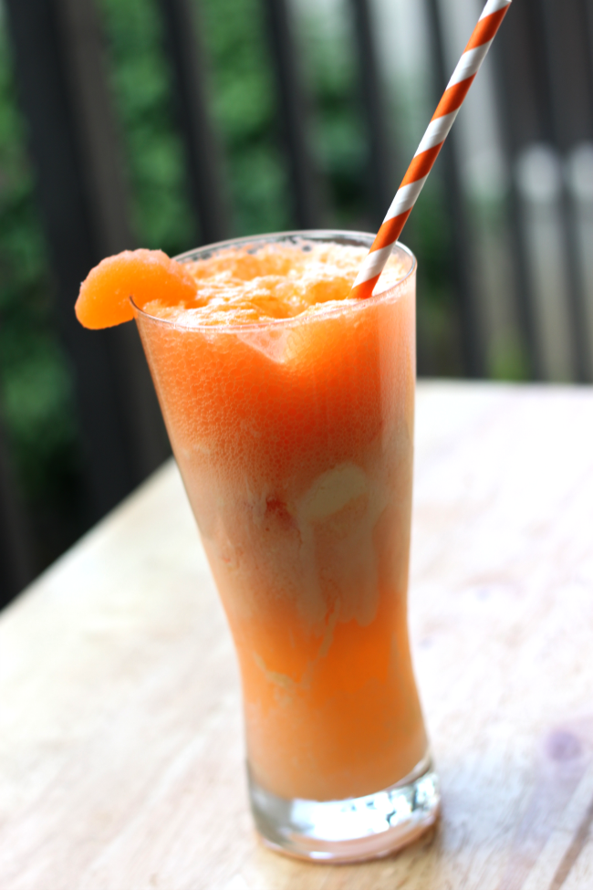 National Ice Cream Soda Day | Creamsicle Ice Cream Soda