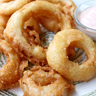 National Onion Rings Day | Onion Rings with Burger King Sauce