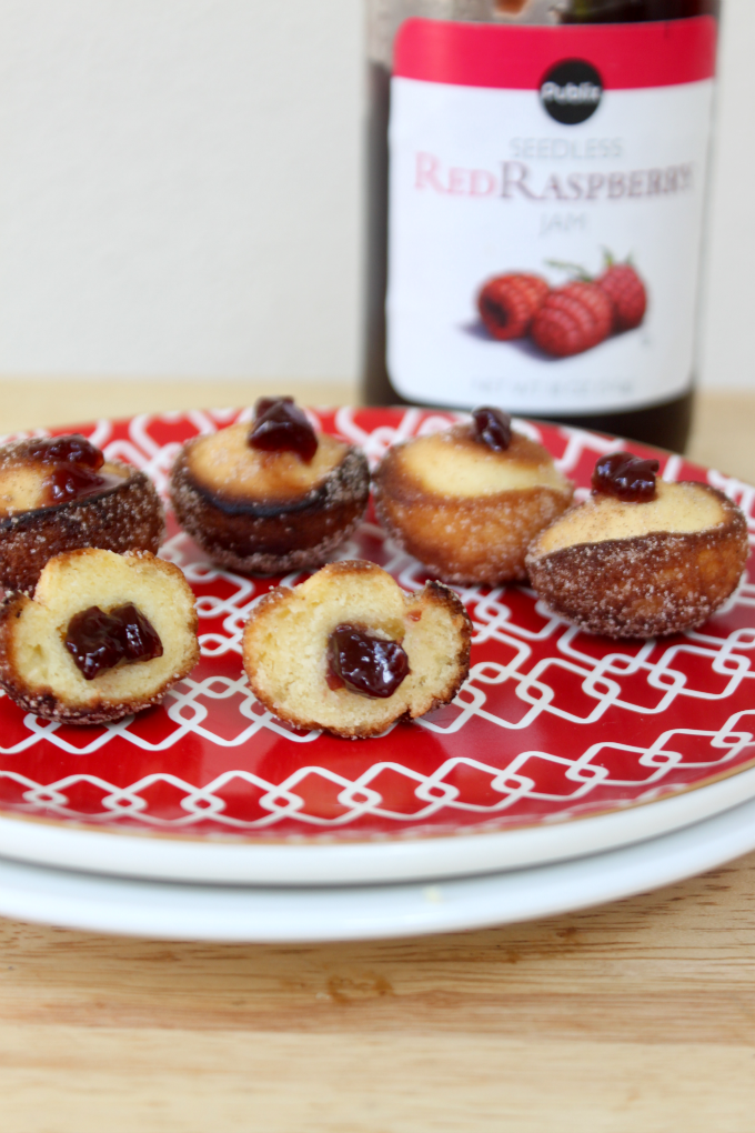 National Jelly-Filled Doughnut Day | Jelly-Filled Cinnamon Doughnut Holes