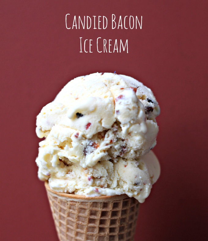 National Ice Cream Day | Candied Bacon Ice Cream