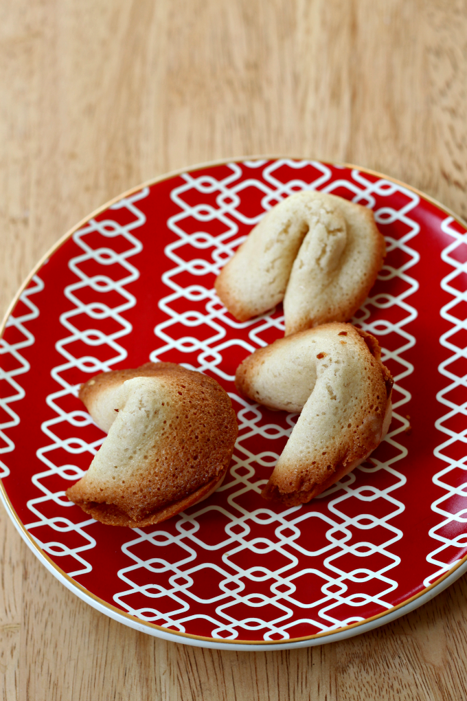 Homemade Fortune Cookies