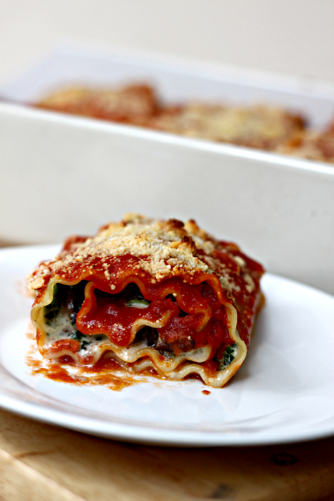National Lasagna Day | Short Rib Lasagna Roll Up