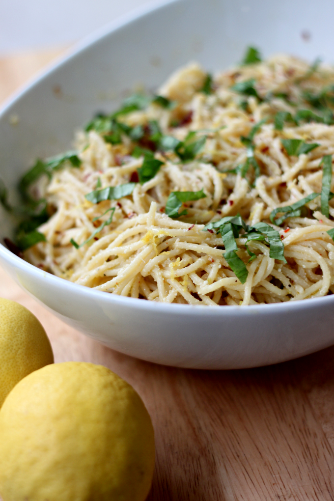 Lemon Spaghetti | Flavoring With Lemon Instead of Salt