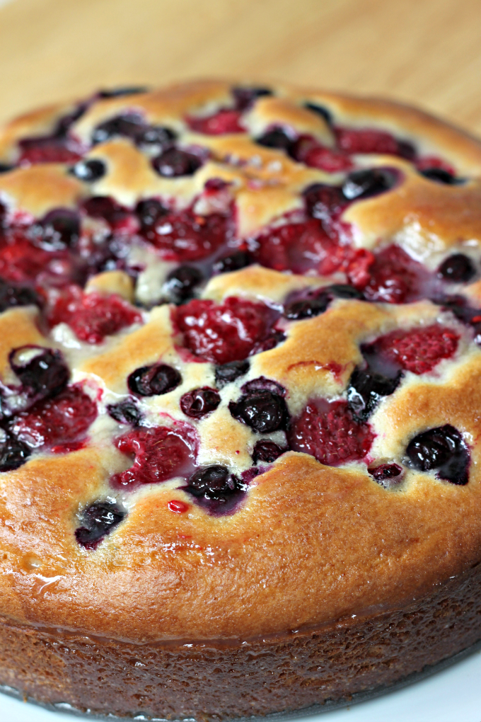 The Best Blueberry Bundt Cake - Baker by Nature