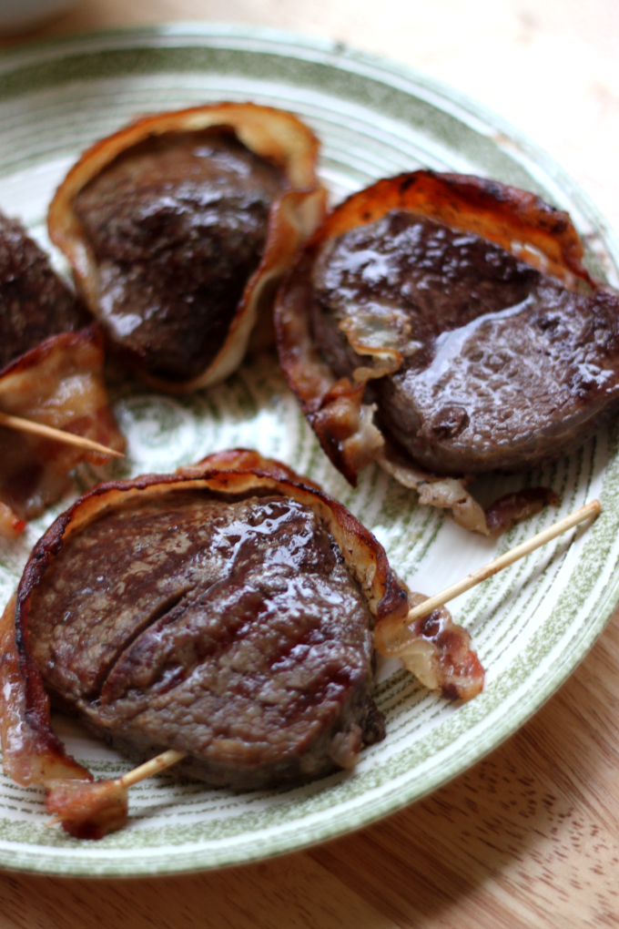 National Filet Mignon Day | Bacon-Wrapped Filet Mignon