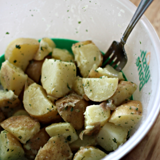 National Potato Day | Lemon Parsley Potatoes