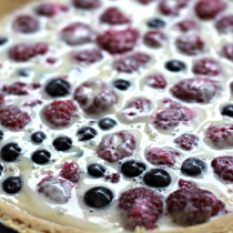 National Raspberries in Cream Day | Raspberries in Cream Tart