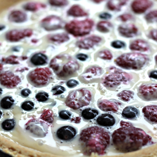 National Raspberries in Cream Day | Raspberries in Cream Tart