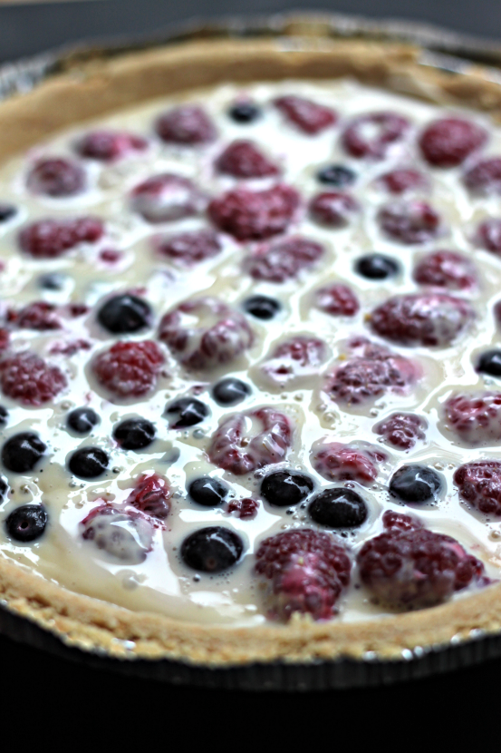National Raspberries in Cream Day | Raspberries in Cream Tart