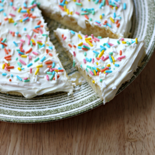 National Sponge Cake Day | Sprinkle Sponge Cake