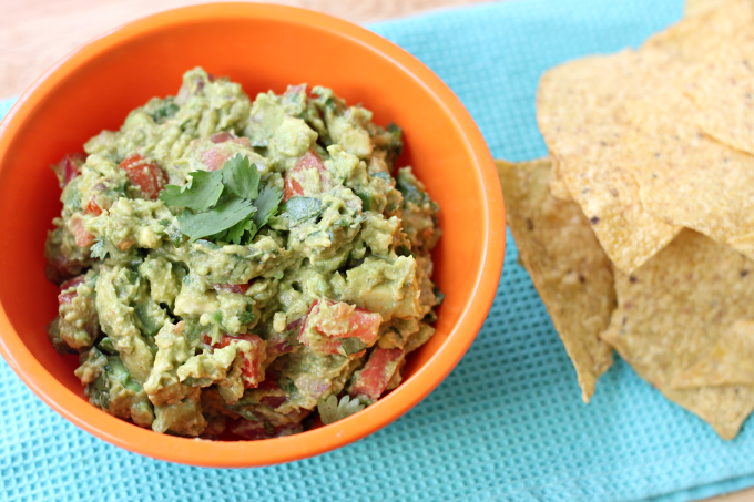 Spicy Cilantro Game Day Guacamole - Flavor Mosaic