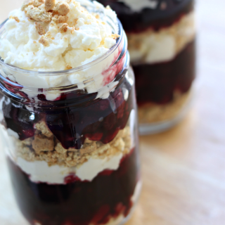 National Strawberry Cream Pie Day | Mixed Berry Pie Parfait