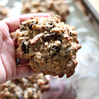 National Pecan Cookie Day | Raisin Pecan Oatmeal Cookies