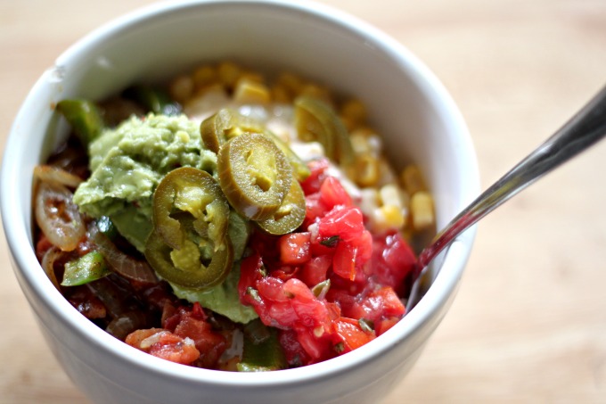 National Guacamole Day | Veggie Fajita Bowl