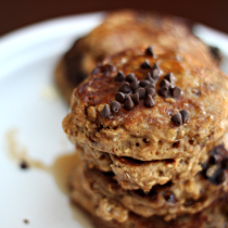 National Pancake Day | Oatmeal Wheat Pancakes