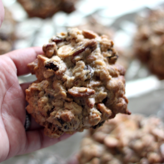 National White Chocolate Day | Raisin Pecan Oatmeal Cookies with White Chocolate