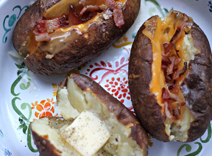 National Potato Day | Boiled Baked Potatoes