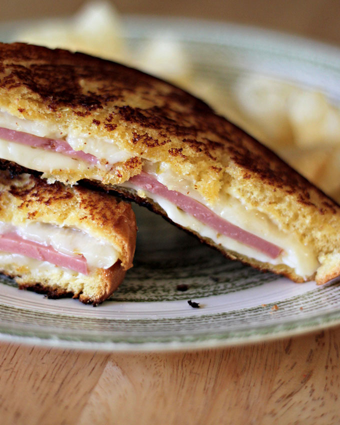 National Bologna Day Bologna and Pepper Jack Grilled Cheese Sandwich